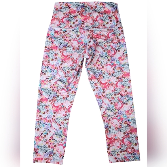Lululemon Wunder Under Flowabunga Cropped Leggings - Picture 2 of 10
